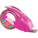 tesapack Packbandabroller Pack n Go in Pink inklusive Klebefilmrolle 50m x 50mm - Bild 4