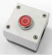 Eaton Drucktaster 1S1Ö flach in Rot für die Aufputzmontage IP67 - Bild 1
