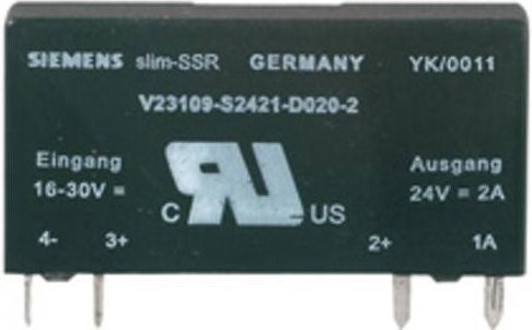 Weidmüller Halbleiterrelais 4064310000 in Schwarz mit 2A und max. 33 V/DC Schaltspannung - Bild 1