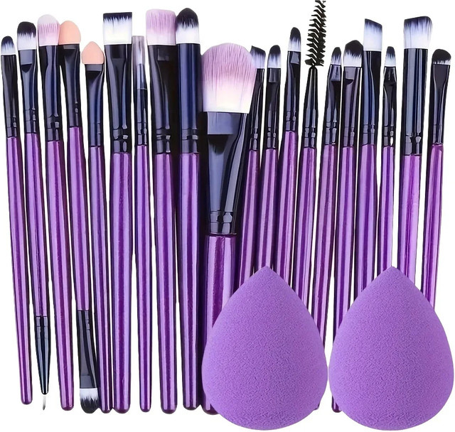RUNTOIN Augen-Make-up-Pinsel-Set, 20-teilig, Unisex - Bild 1