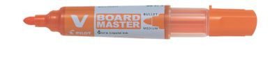 Whiteboardmarker PILOT V-Board Master mit Rundspitze und Tintenstandanzeige, nachfüllbar, orange, 1 Stück - Bild 2