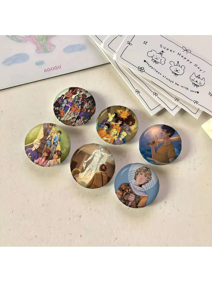 Brosche Soft Button Pin, Gnarpy On A Skateboard Meme, Gamer Collection - Bild 1
