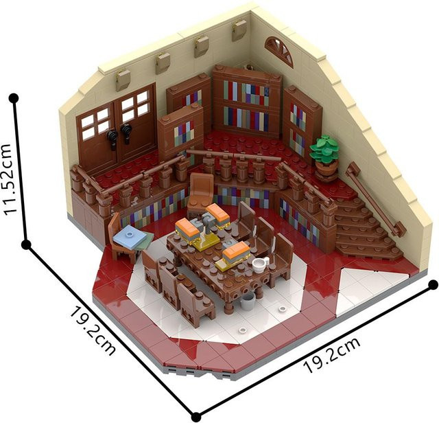 Gobricks Buffy – Im Bann der Dämonen Sunnydale High School Bibliothek Bausteine ab 14 Jahren - Bild 1