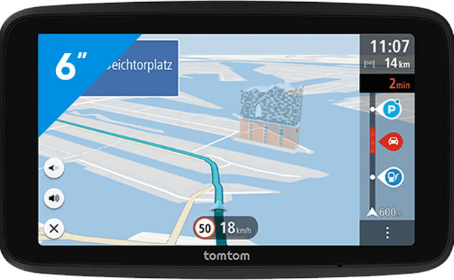 TomTom Value Pack Welt Navigationsgerät mit Wi-Fi in Schwarz - Bild 1