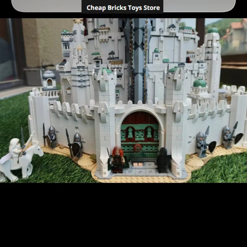 Potdemiel Minas Tirith Bausteine, Fantasy, 8278 Teile - Bild 3