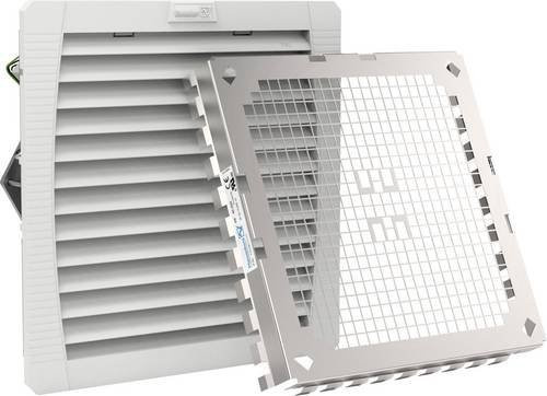 Pfannenberg Filterlüfter PF 43000#11843101055 in Grau und Weiß, Breite: 25,2 cm, Tiefe: 11,9 cm, Höhe: 25,2 cm - Bild 1