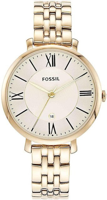 Fossil Armbanduhr Edelstahl, Quarz, Weiß, Damen - Bild 1