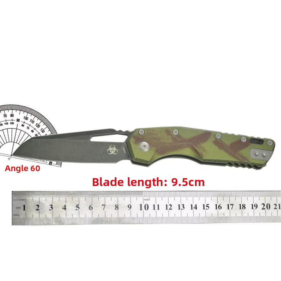 Micro Technology MSI Klappmesser aus Metall für Outdoor und Camping - Bild 2