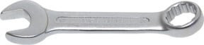 BGS Maul-Ringschlüssel extra kurz aus Chrom-Vanadium in Silber, SW 17 mm - Bild 1