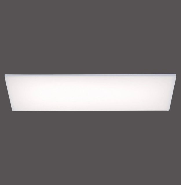 Paul Neuhaus LED-Panel Frameless Deckenleuchte Weiß B: 60 cm, T: 30 cm, H: 3 cm, dimmbar mit Fernbedienung, warmweiß - Bild 1