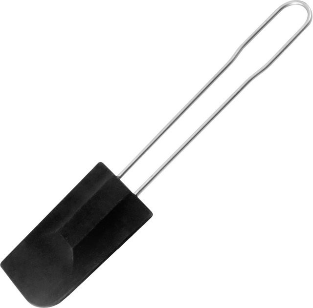 FMprofessional Teigschaber aus Silikon und Edelstahl in Schwarz, Länge: 31,5 cm - Bild 1