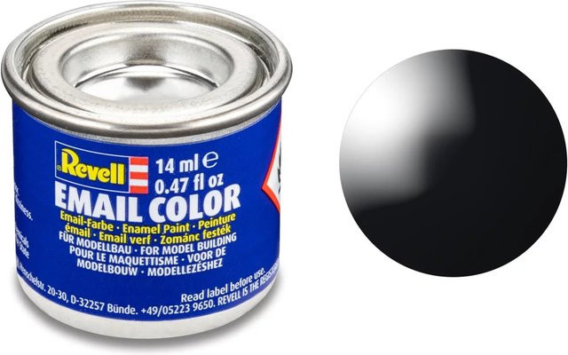 Revell Emaille-Farbe Schwarz, glänzend, 14ml - Bild 3