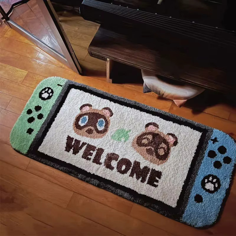 VIKAMA Gaming Controller Thementeppich in Weiß für dein Schlafzimmer oder Gaming-Zimmer - Bild 2