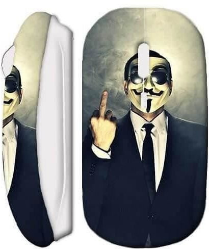 Vendetta kabellose Maus in Weiß mit USB-A Anschluss - Bild 1