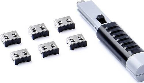 Smartkeeper USB Port Schloss UL03PKBK Schwarz - Bild 1