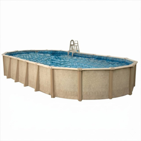 Interline Stahlwandpool Century Basic Pool B: 6,10 m, T: 3,60 m, H: 1,32 m
