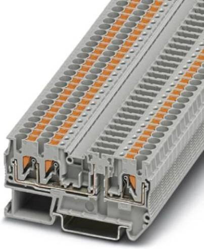 Phoenix Contact 3270091 Trennklemme Push-In-Klemme in Grau, 50 Stück - Bild 1