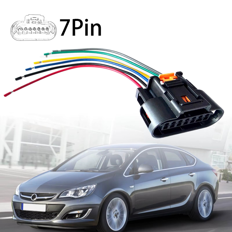 AUTOXBERT 7-poliger Spulenpaket-Anschluss vorverdrahteter Stecker PP10000888 1930-0958 für Opel Vauxhall Adam Ampera Astra Mokka Meriva Insignia Corsa - Bild 2
