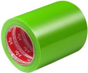 Kip 313 Schutzfolie grün, PE-Baufolie, Breite: 125 mm, Länge: 100 m, 50 µm - Bild 1