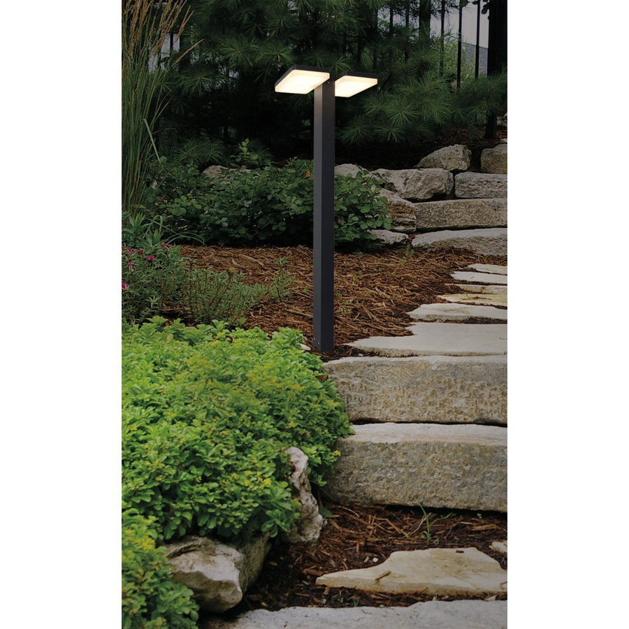 Näve LED-Außensockelleuchte Clair Schwarz für Garten und Terrasse - Bild 2
