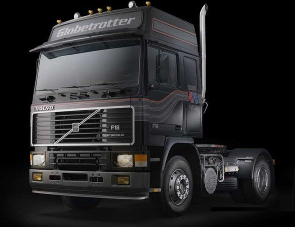 Italeri VOLVO F-16 Globetrotter, Modellfahrzeug, 1:24, Schwarz - Bild 1