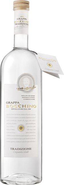 Bocchino Grappa & Pomace Brandy, Piemont, 50% vol, 1,0 l - Bild 1