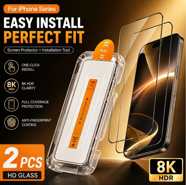 2 Stück HD Displayschutzfolie transparent für Xiaomi Redmi Note 15 Pro+ 14 Pro+ 13 Pro 12 11 12S 11S 14C 13C 12C 10C - Bild 1
