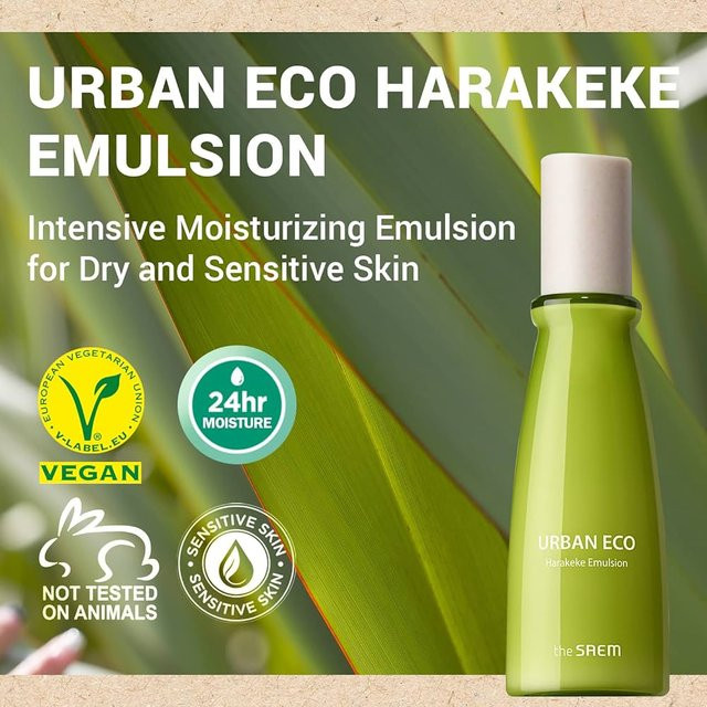 The Saem Urban Eco Harakeke Emulsion, 130 ml, Lotion für trockene Haut - Bild 1