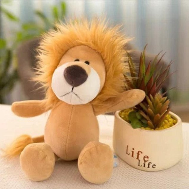 Linyi toy Löwe Plüschtier Dschungel Tiere - Bild 1