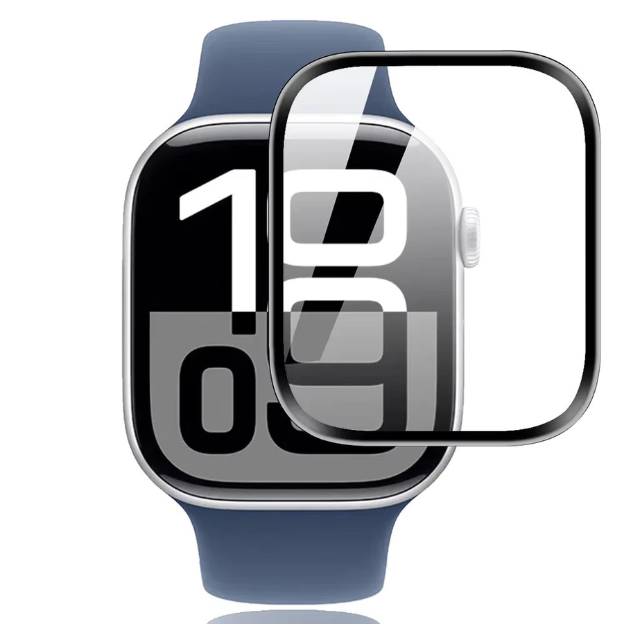 Displayschutzfolie für Apple Watch Serie 10 46mm und 42mm, transparent, weiche Schutzfolie für dein iWatch Unisex - Bild 2