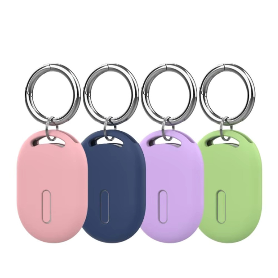 Xiaomi Silikon-Schutzhülle für Xiaomi Tag in Gelb mit Karabiner zur Anti-Verlust-Sicherung - Bild 2