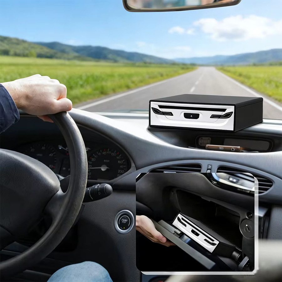 Icreative Externer USB 2.0 CD/DVD-Player mit USB-A Anschluss für Auto, Laptop, Mac und Computer - Bild 4