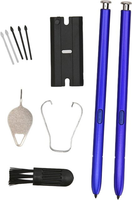 2 Stück Stylus Stift Ersatz für Samsung Galaxy Note 10 Plus Smartphone Zubehör in Blau - Bild 1