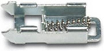 Phoenix Contact VAL-M FUßriegel 2713162 Gehäuse-Komponente aus Kunststoff in Silber, 200 Stück - Bild 1
