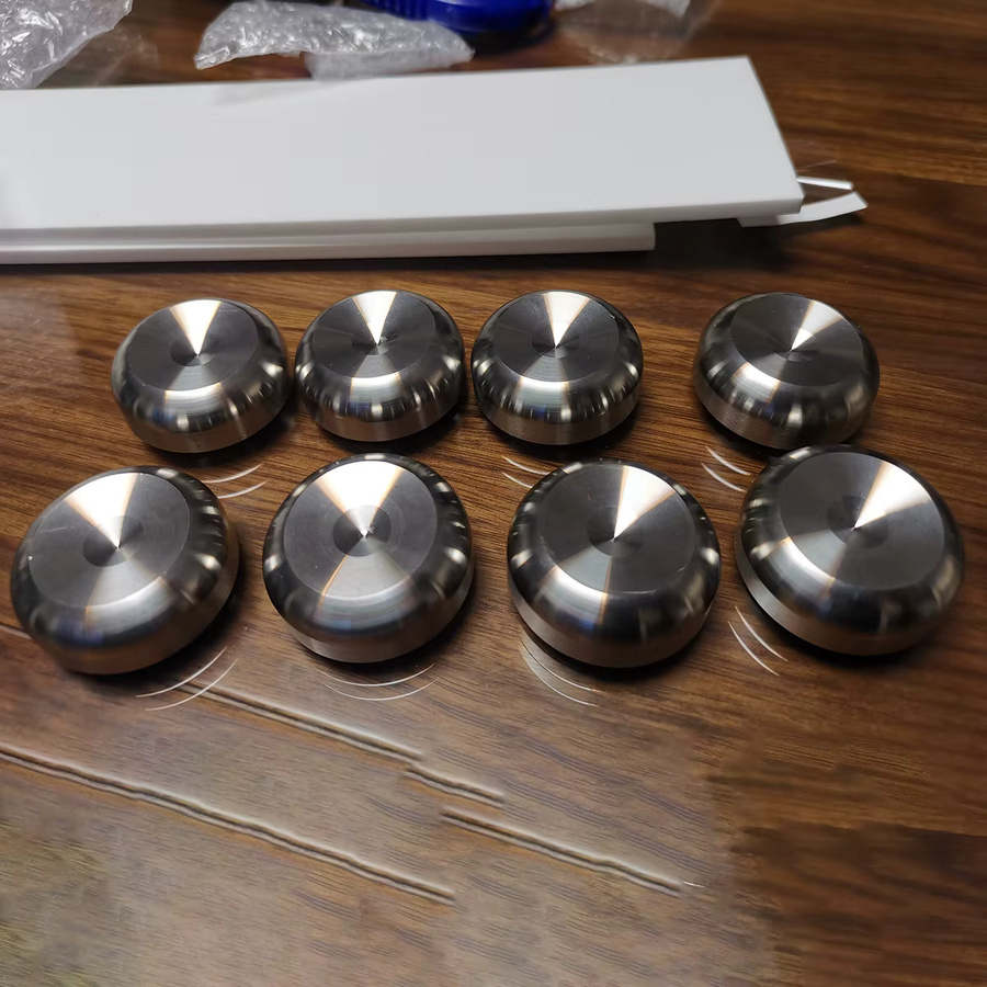 CHANGELIN HiFi Audio Lautsprecher Isolationsfüße aus 316L Edelstahl in Silber - Bild 3