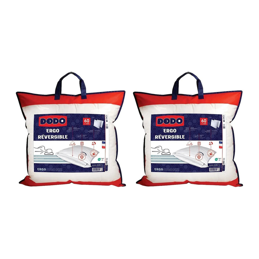 DODO Kopfkissen Coeur Adapt aus Memory Foam, Weiß, Breite: 60 cm, Höhe: 2 cm - Bild 2