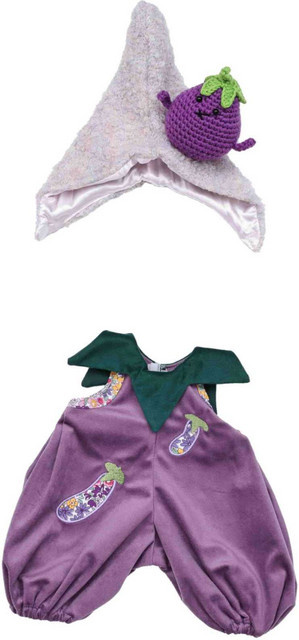 Cloveray Puppe Kleidung, Puppe Overall, Zubehör, Gemüse Set - Bild 1