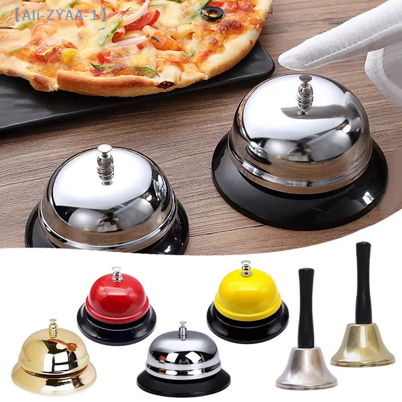 JETTING Metall-Serviceglocke in Silber für Restaurant, Hotel und Café - Bild 2