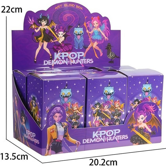 Yiran toy 1 Kpop Teufelsjäger Rumi Zoe Mira Anime Blindbox, Figuren, Kunststoff - Bild 1