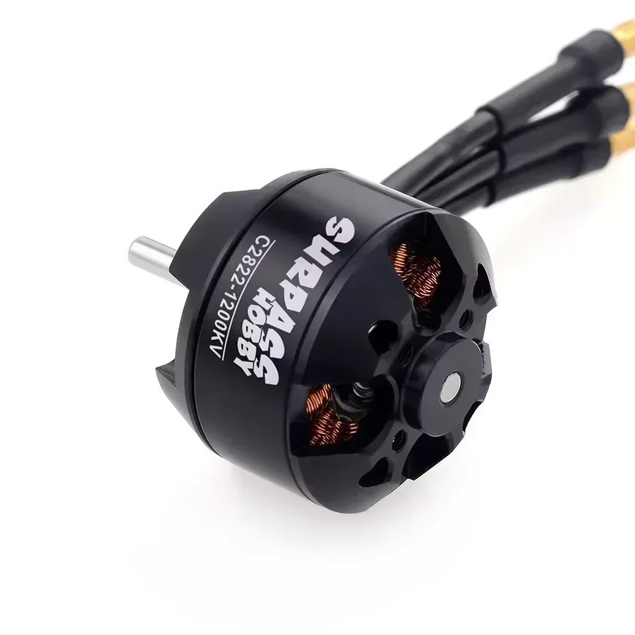 Übertreffen Hobby Bürstenloser Motor, 4-teiliges Set, Metall, Schwarz - Bild 3