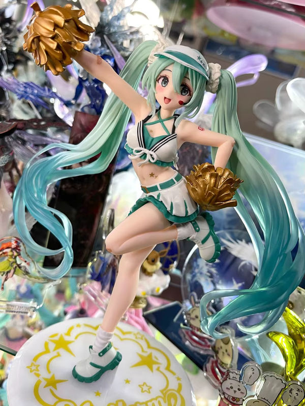 Bandai Hatsune Miku Anime Figur Cheerleader, mehrfarbig, Höhe: 18 cm - Bild 5