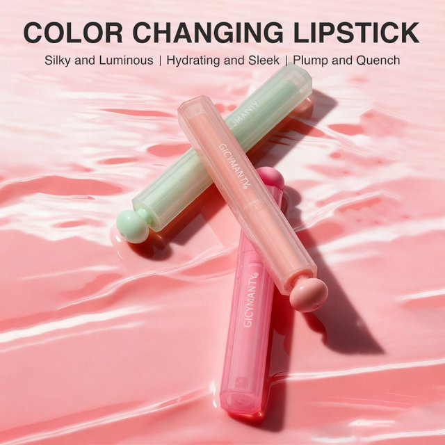 GICYMANTY Jelly Lipstick Aqua Crystal Gel Lippenstift, glänzend, Damen - Bild 1