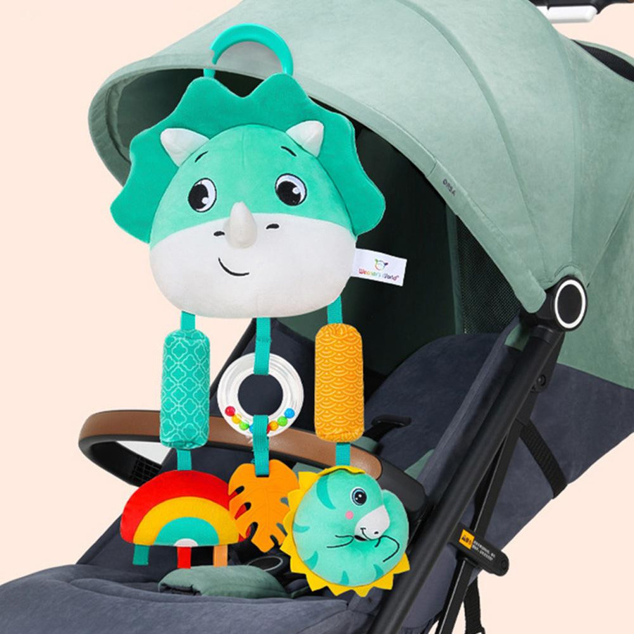 Fashnics Regenbogen Tier Plüschtier Hängespielzeug für 0 Monate - Bild 2