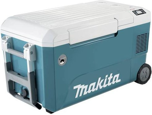 Makita Kühl- und Heizbox 50l in Türkis und Weiß, 12V/24V DC sowie 100V/240V AC, Temperaturregelung bis -18°C - Bild 1