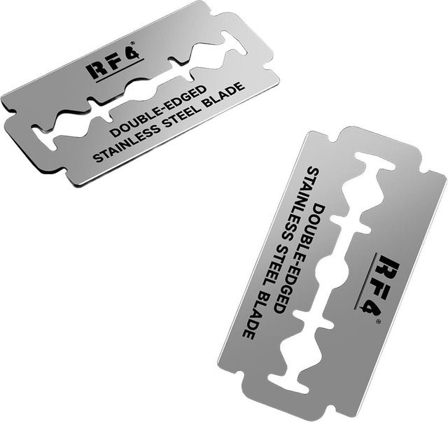 RF4 Ersatzklingen RF-BD02 aus Edelstahl für UV/OCA-Klebstoffentfernungsgeräte, 100er Set, Silber - Bild 1