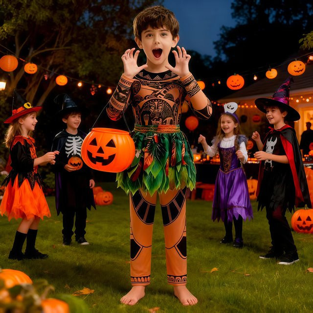 Disney Vaiana Maui Kostüm, Jungen, Kleidung für Cosplay - Bild 1