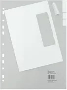 Soennecken Ordnerregister A4 in Grau und Weiß aus Kunststoff - Bild 1