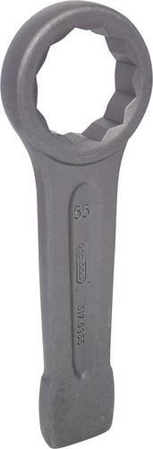 KS Tools Schlag-Ringschlüssel aus Chrom-Vanadium in Grau mit Schlüsselweite 55 mm - Bild 1