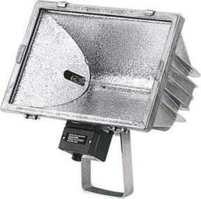 Meyer+Sohn Halogen-Baustrahler 1500W in Silber aus Aluminium-Druckguss mit Sicherheitsglas und IP55 Schutzklasse - Bild 1