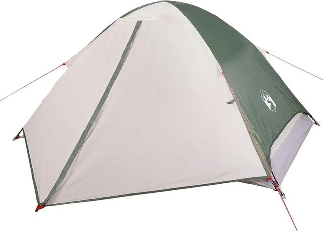 Furnicato Campingzelt Kuppelzelt Grün, H x B x T: 122 x 274 x 213 cm - Bild 1